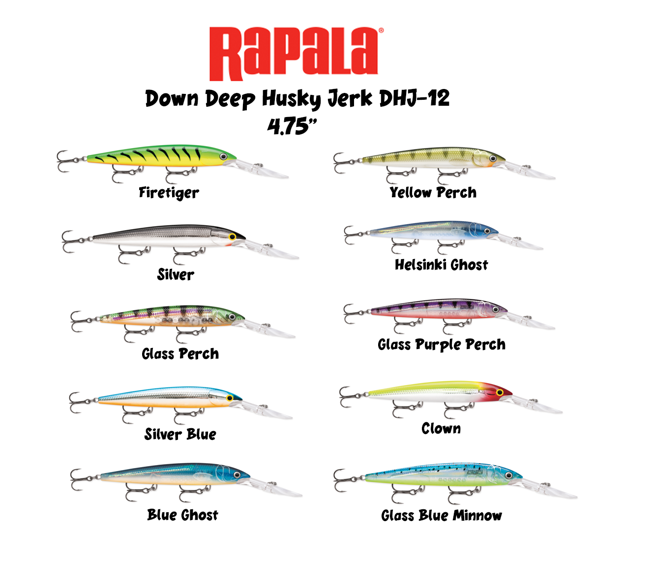 Rapala Down Deep Husky Jerk 12