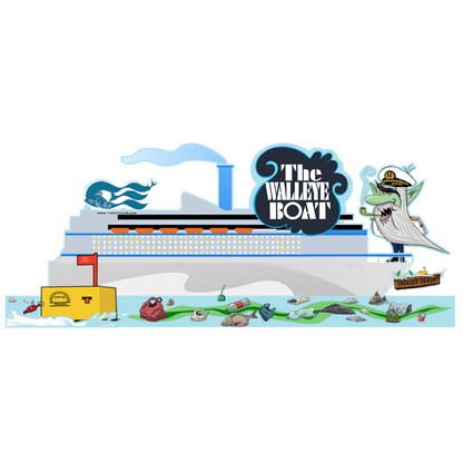 Loveboat Collection - Walleye - Cpt Stubing Amish