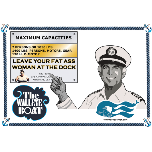 Loveboat Collection - Walleye - Cpt Stubing Fat