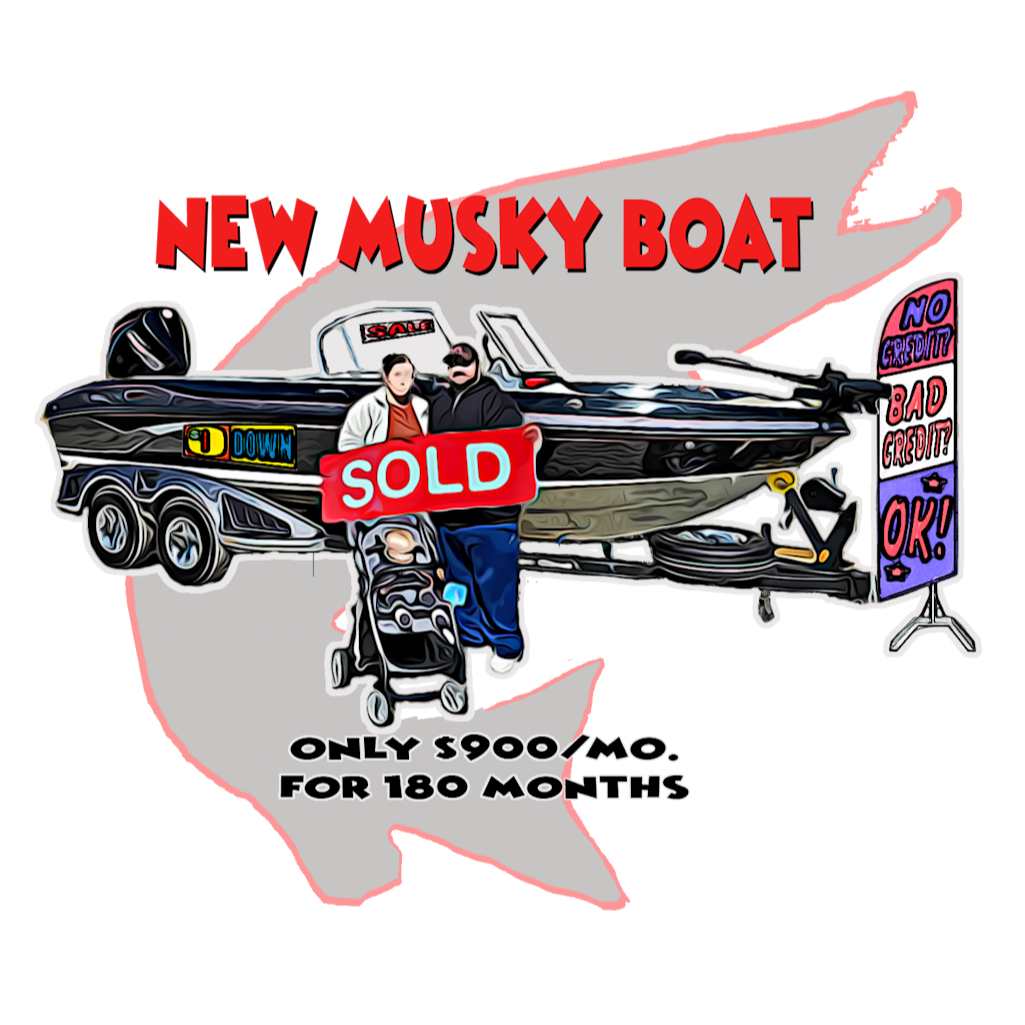 New Musky Boat Karen (2-sided print)