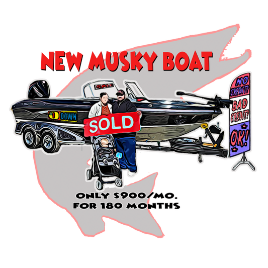 New Musky Boat Karen (2-sided print)
