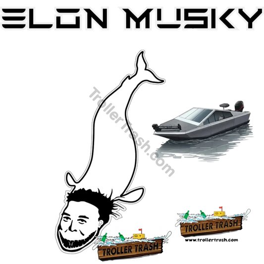Elon Musky Sticker Stickers