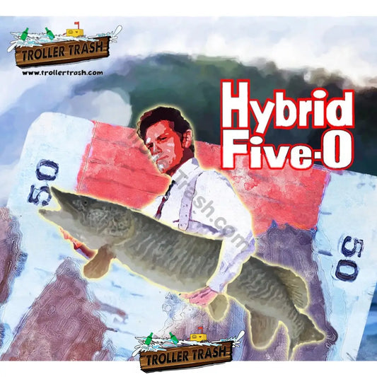 Hybrid Five-0 Sticker Stickers