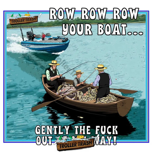 Row Your Boat Stcker Stickers