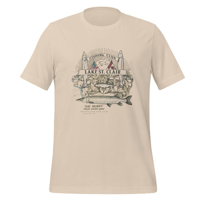 Lake St Clair Fishing Club Tee (2-Sided Print) S T-Shirts