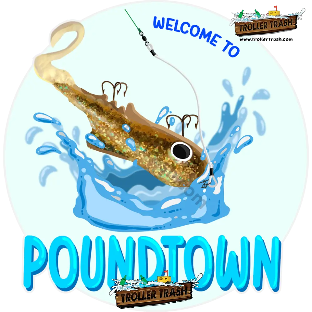 Welcome To Poundtown Sticker Stickers